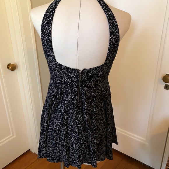 Urban Outfitters Black & White Polka Dot Dress SM - Picture 9 of 10
